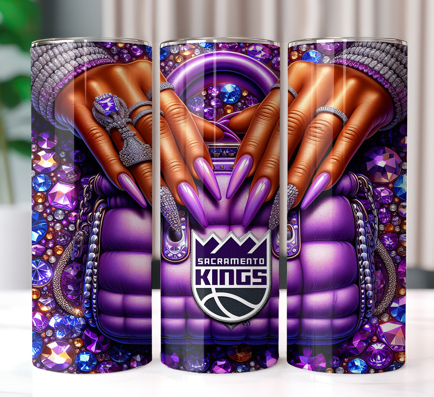 NBA Purse Tumbler Wraps Bundle