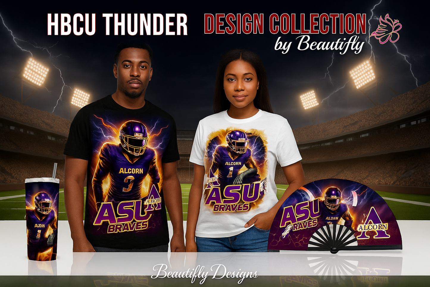 HBCU Thunder Design Collection