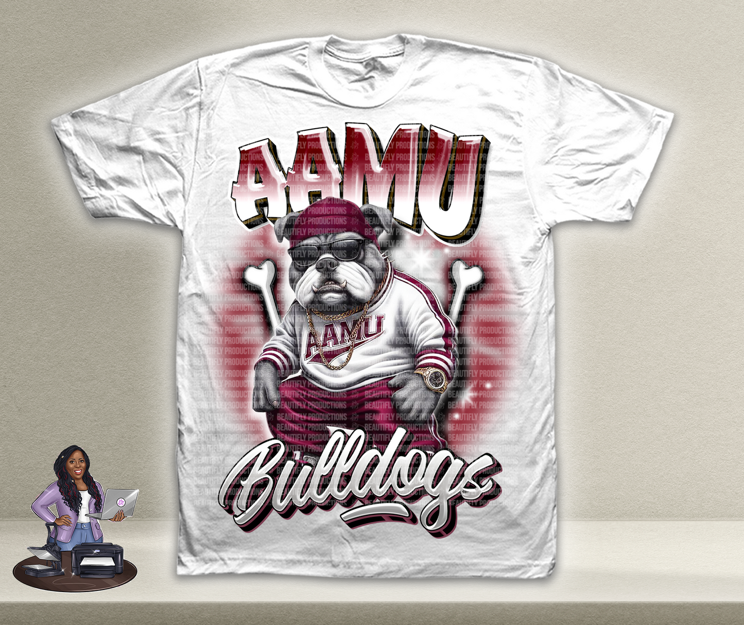 AAMU Grafitti Design