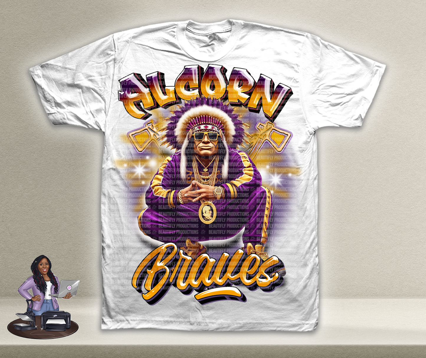Alcorn Grafitti Design