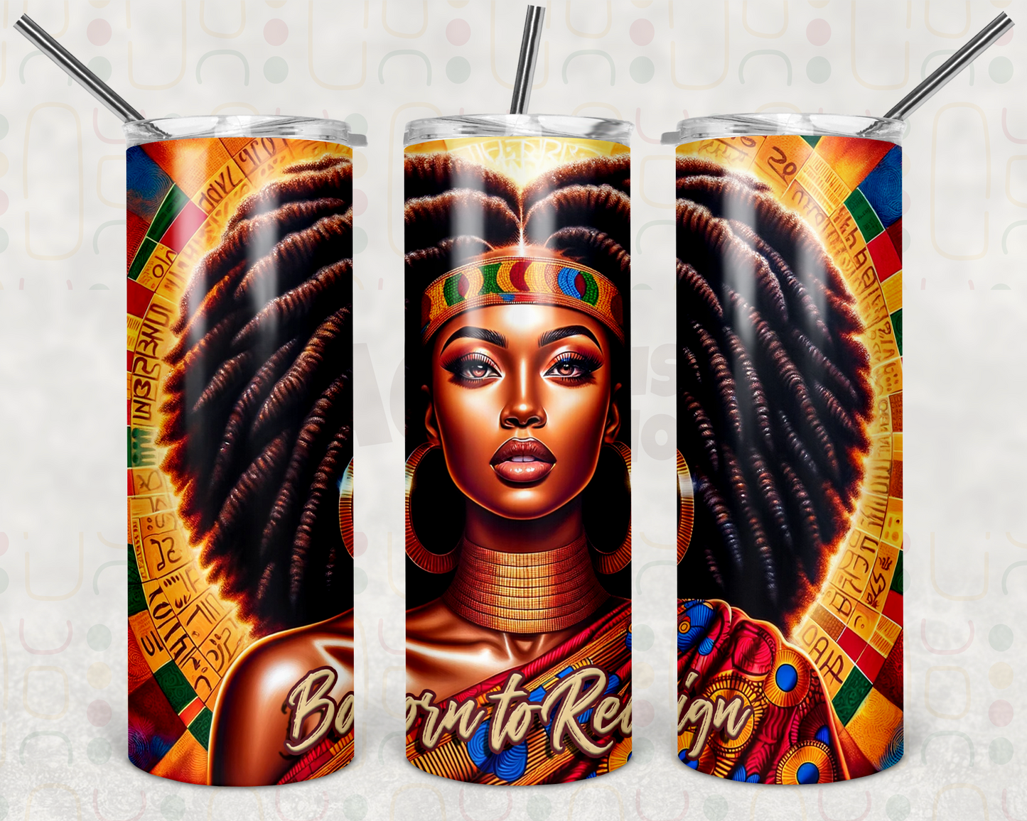 Born to Reign Tumbler Wrap Bundle