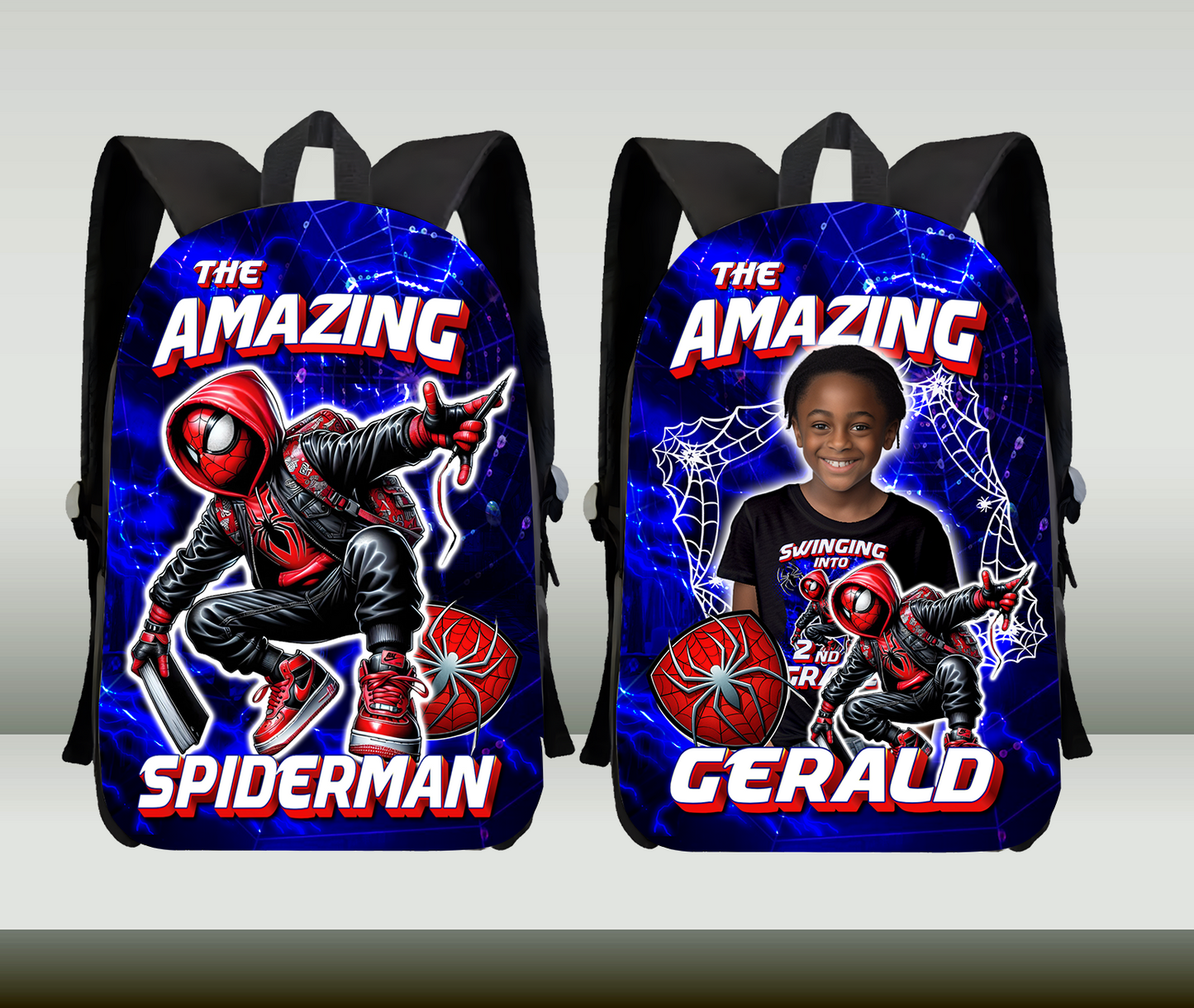 Spiderman School Design Pack