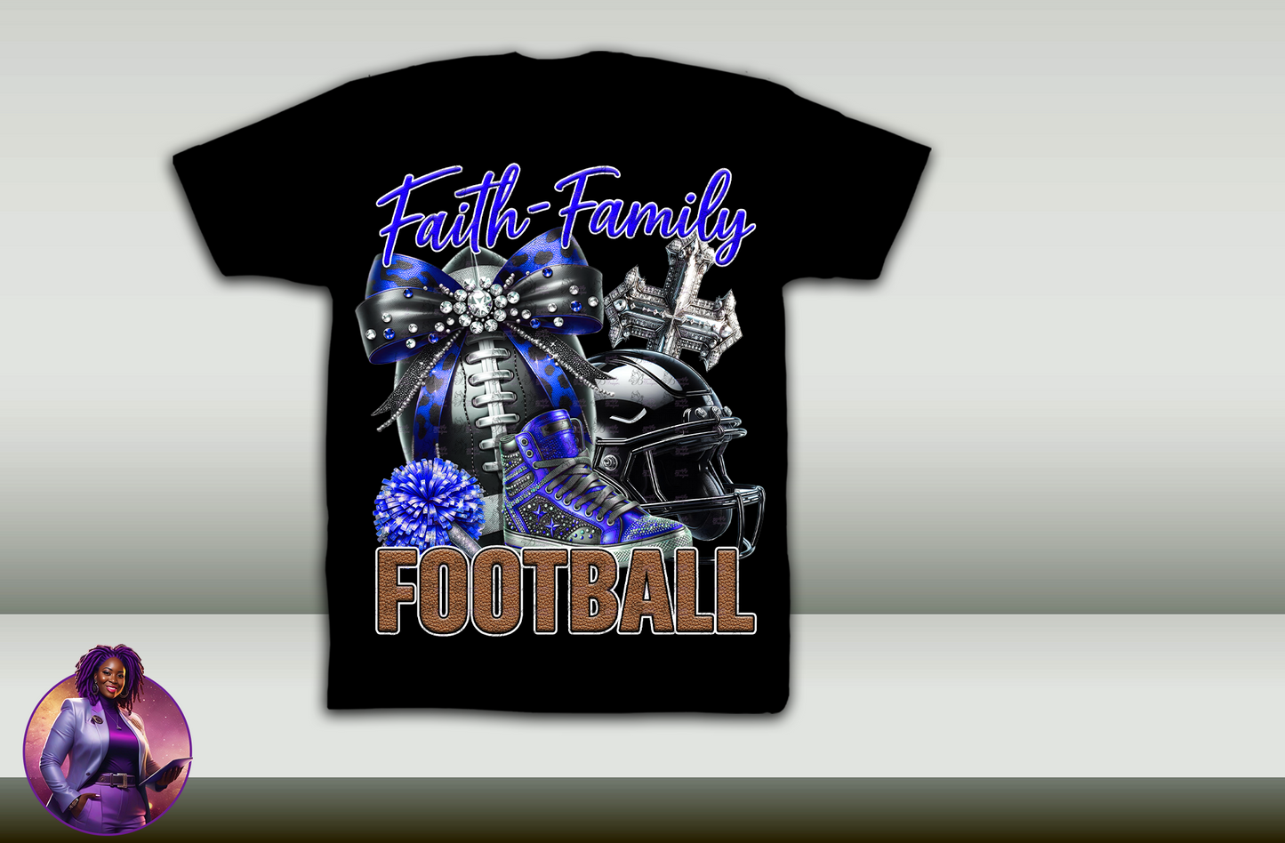 Faith and Football Design - Colors