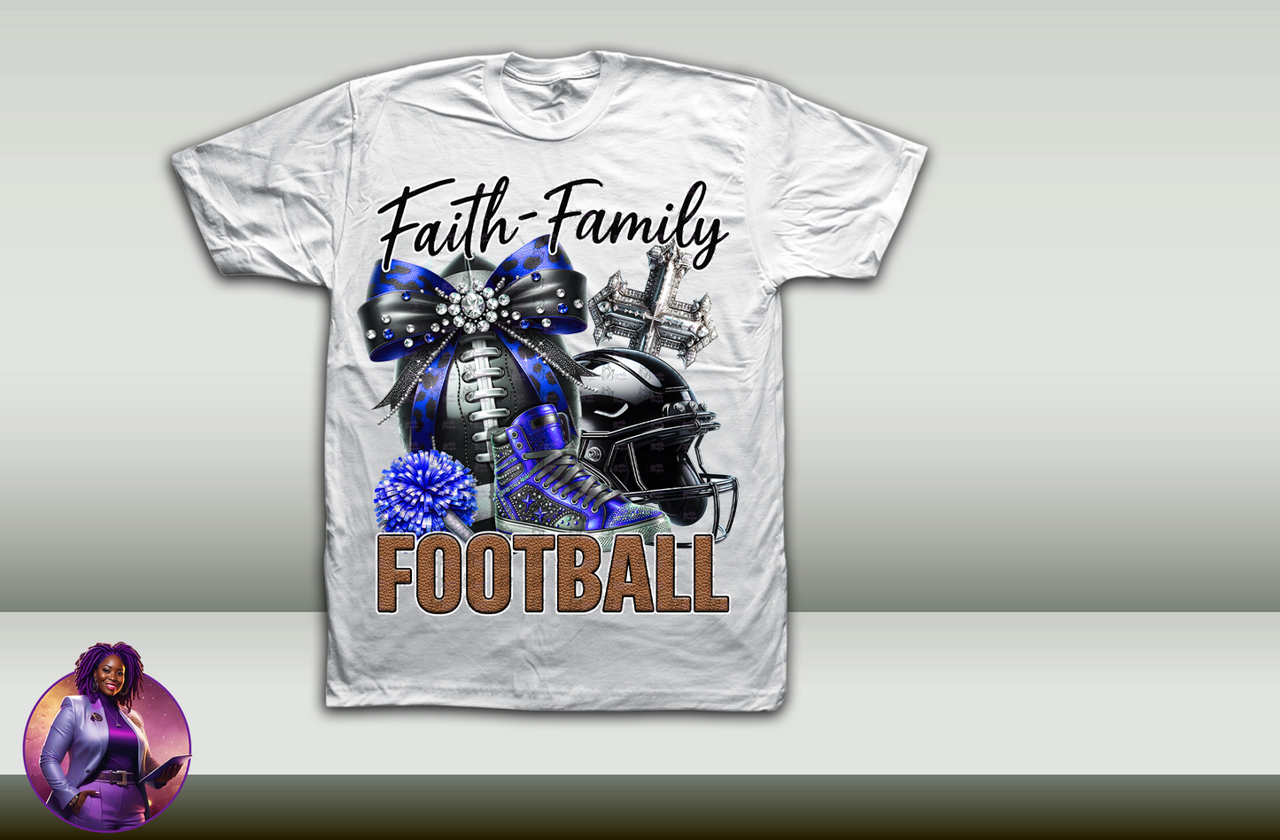 Faith and Football Design - Colors