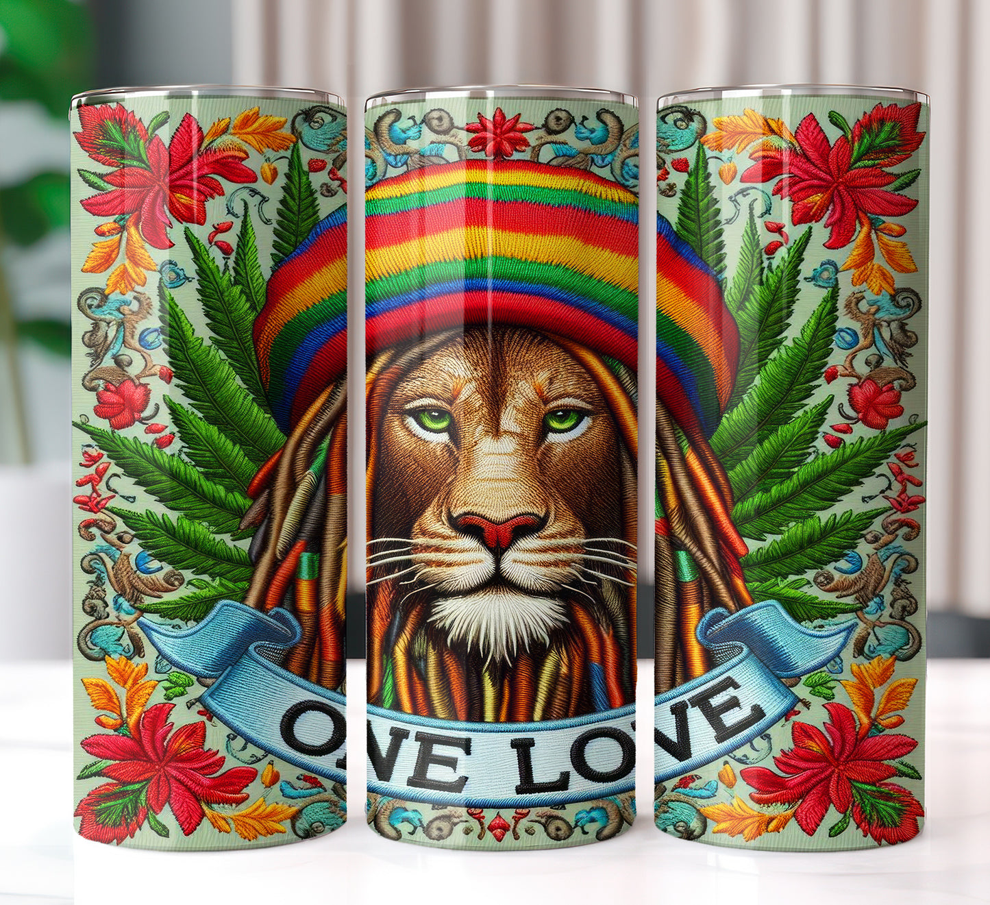 One Love Lions Tumbler Wraps Bundle
