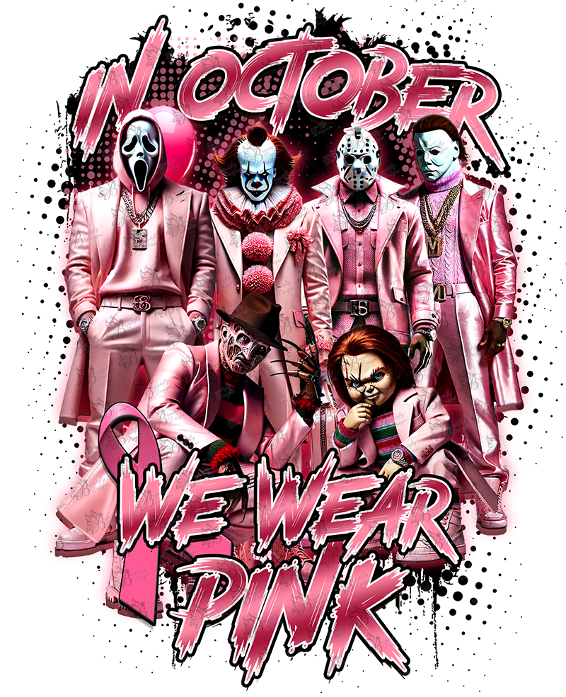 In October We Wear Pink - Scary Boys Dress Up