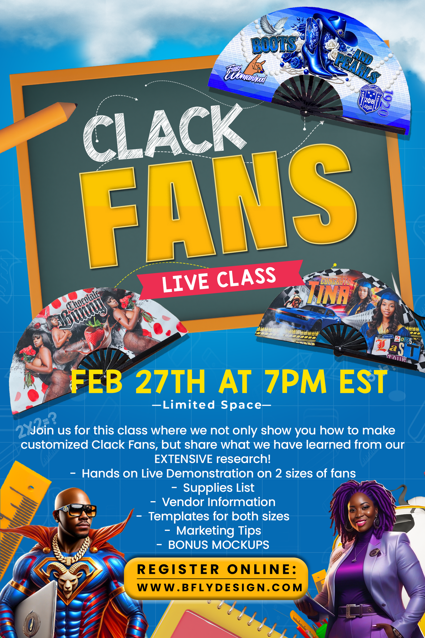 Clack Fan Class