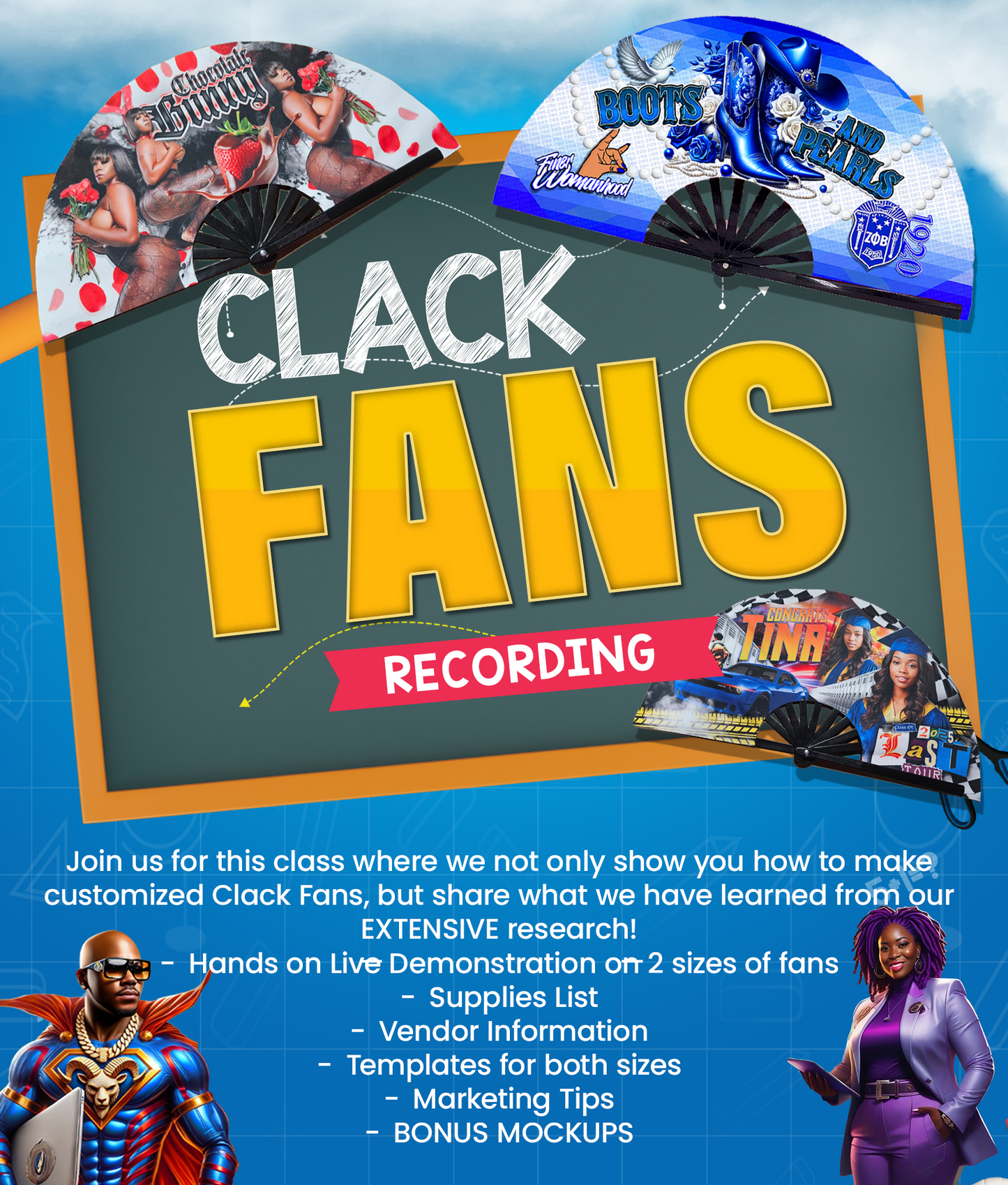 Clack Fan Class Recording