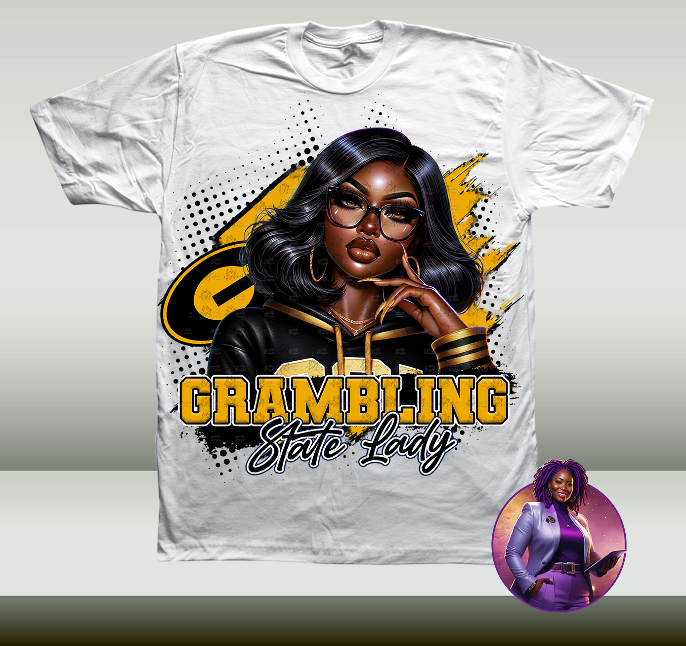 Grambling Classic Lady Design