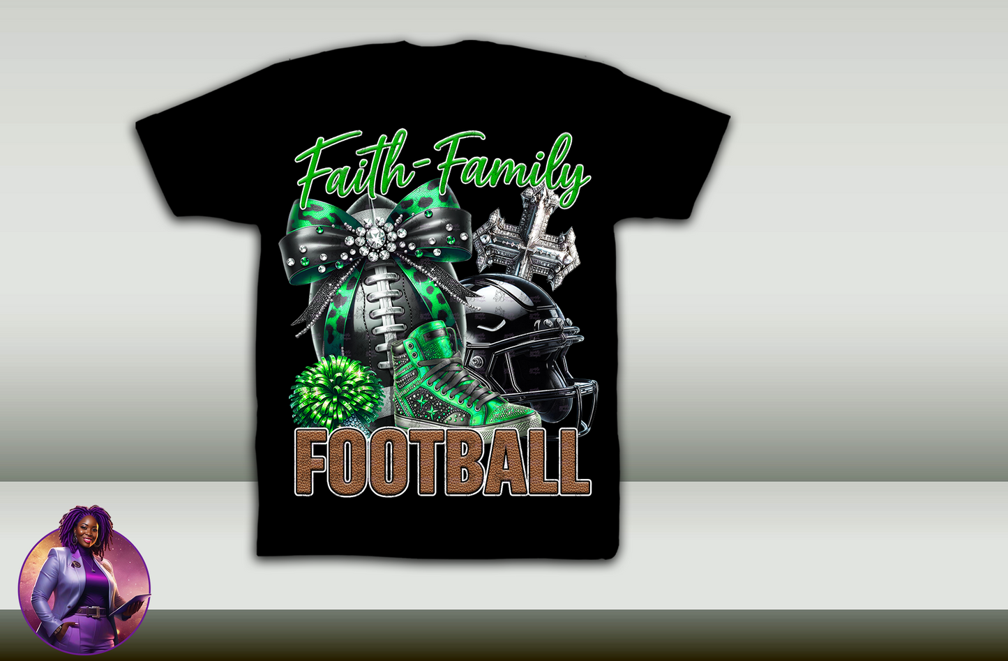 Faith and Football Design - Colors
