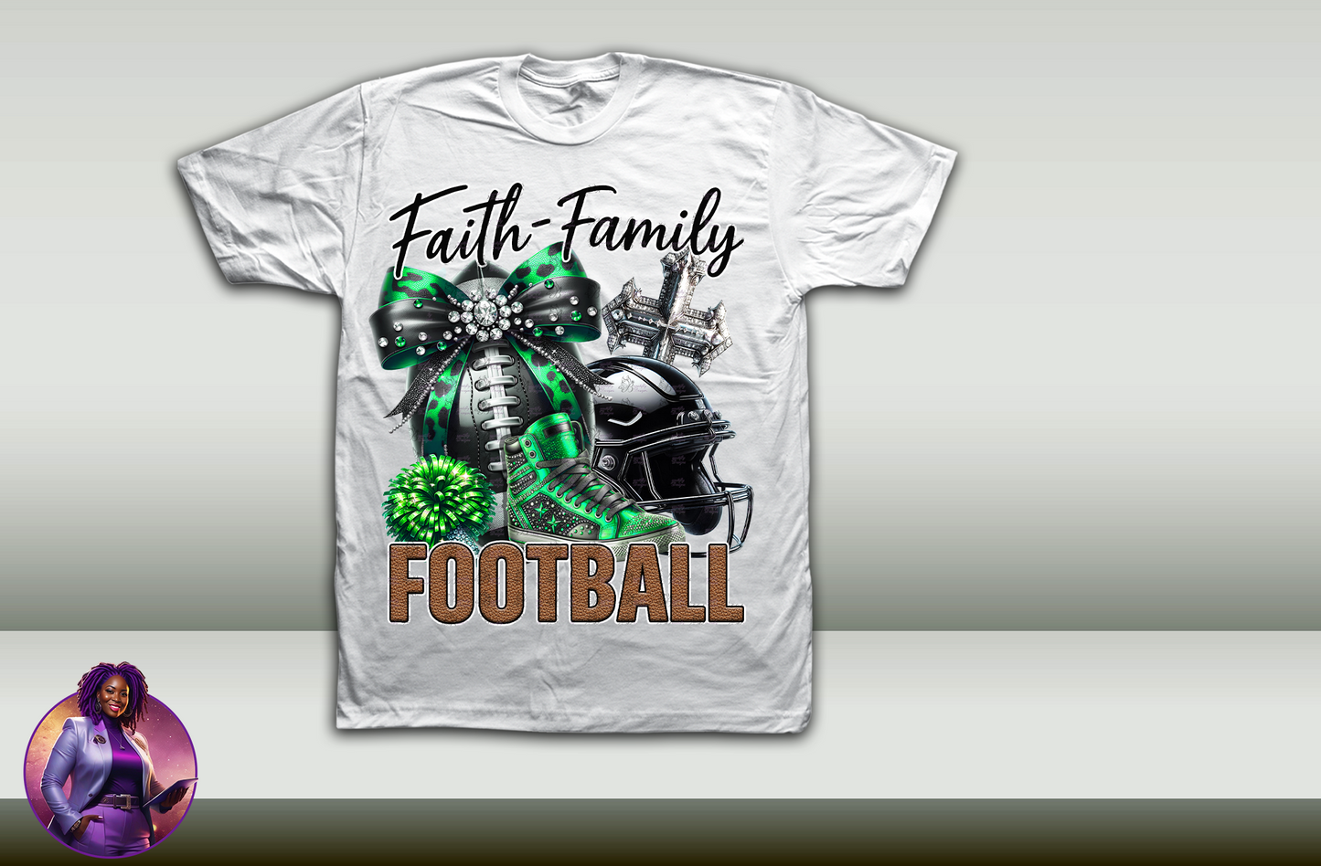 Faith and Football Design - Colors