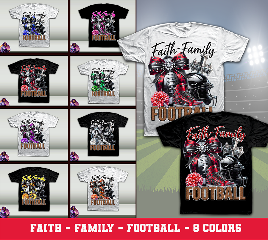 Faith and Football Design - Colors