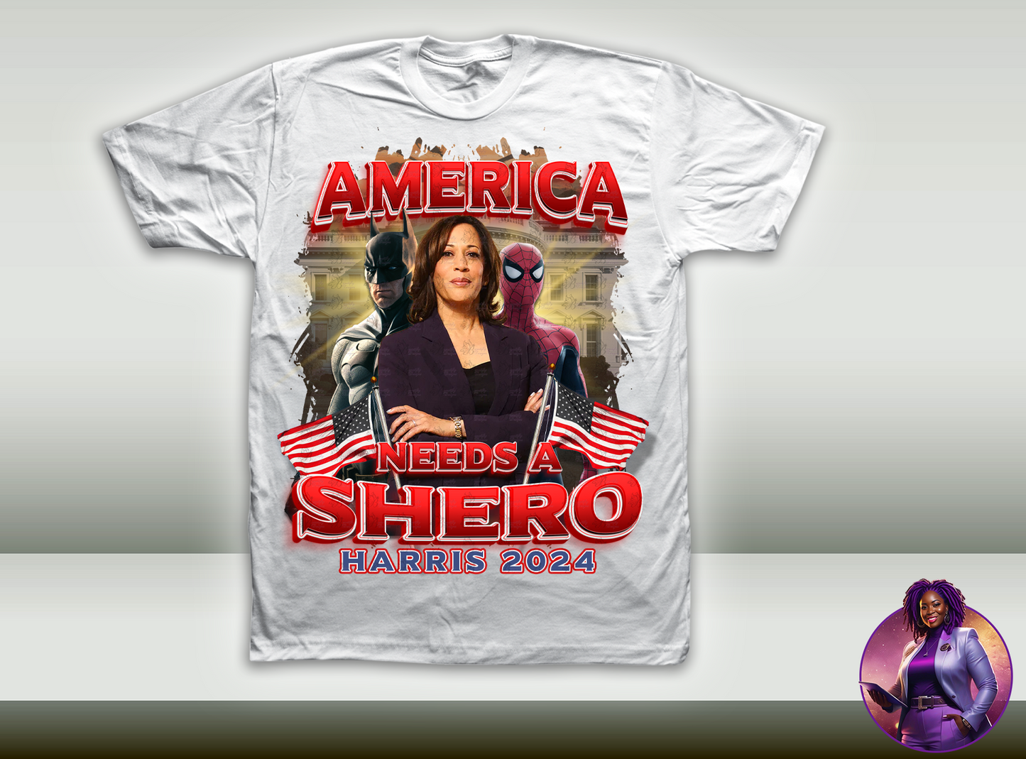 America Needs A Shero Design