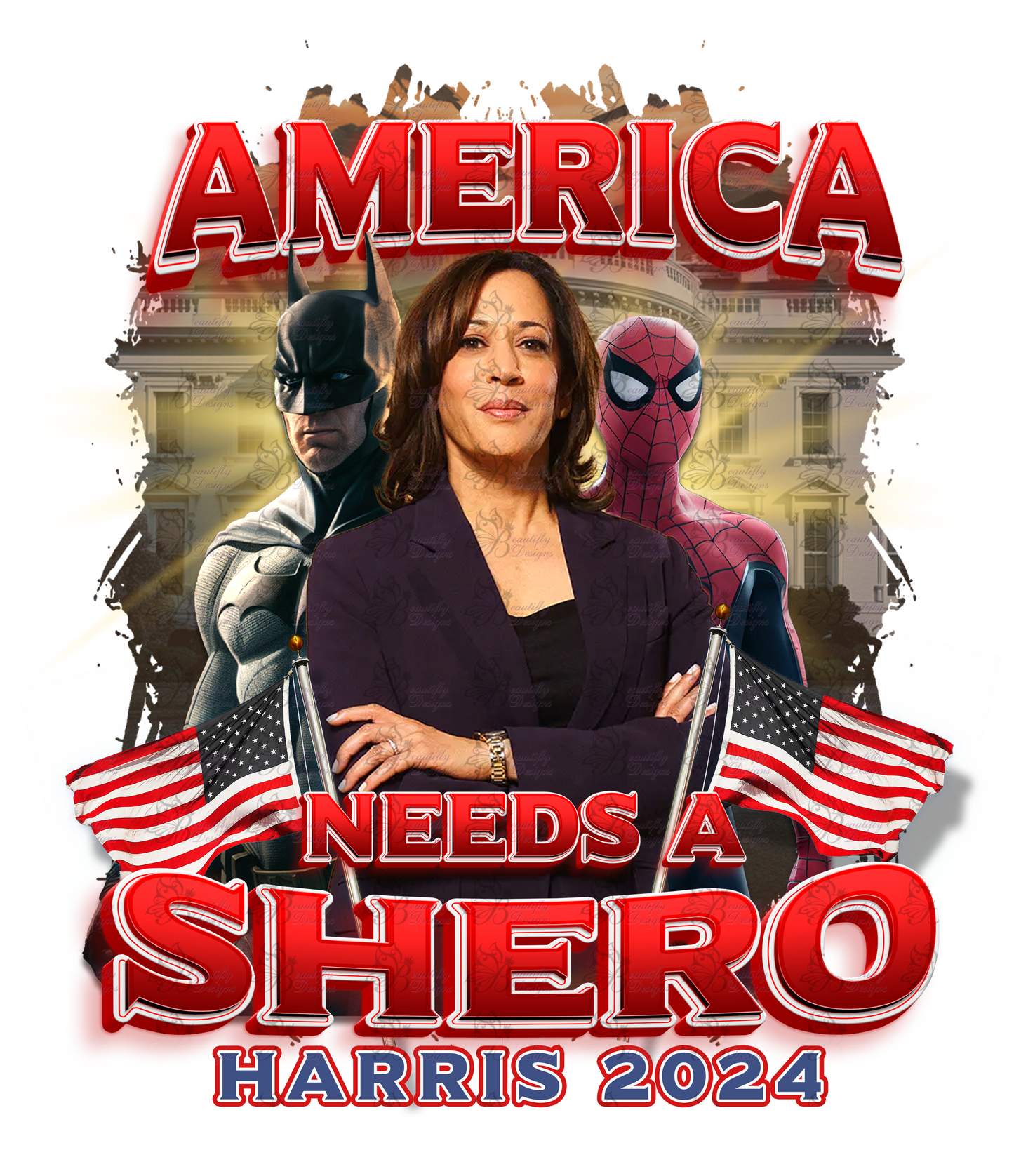 America Needs A Shero Design