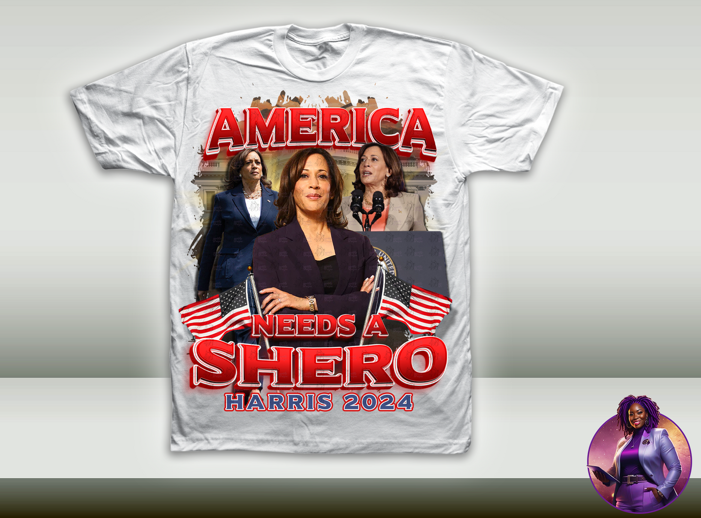 America Needs A Shero Design