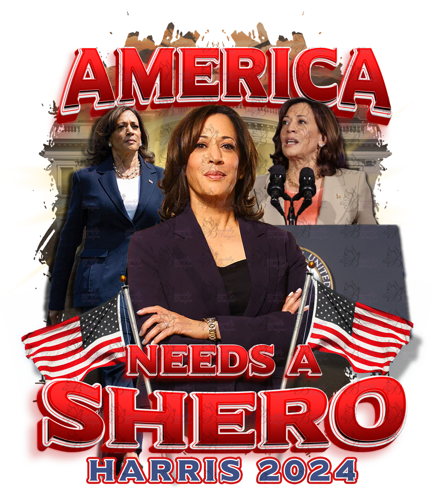 America Needs A Shero Design