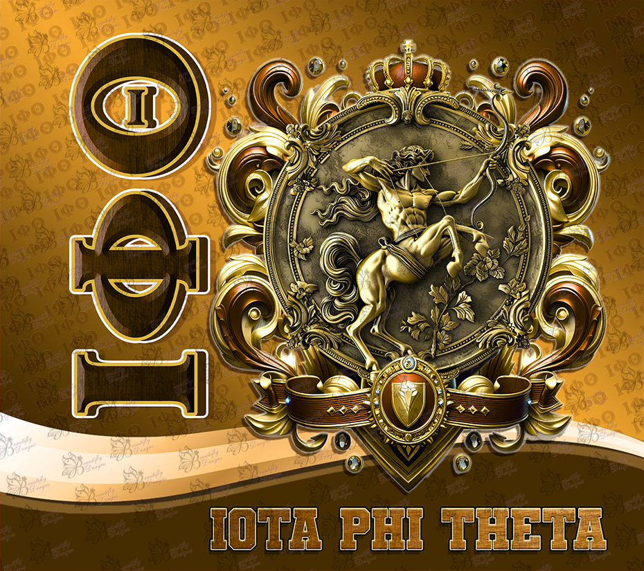 Iota Phi Theta Fraternity Tumbler Wrap