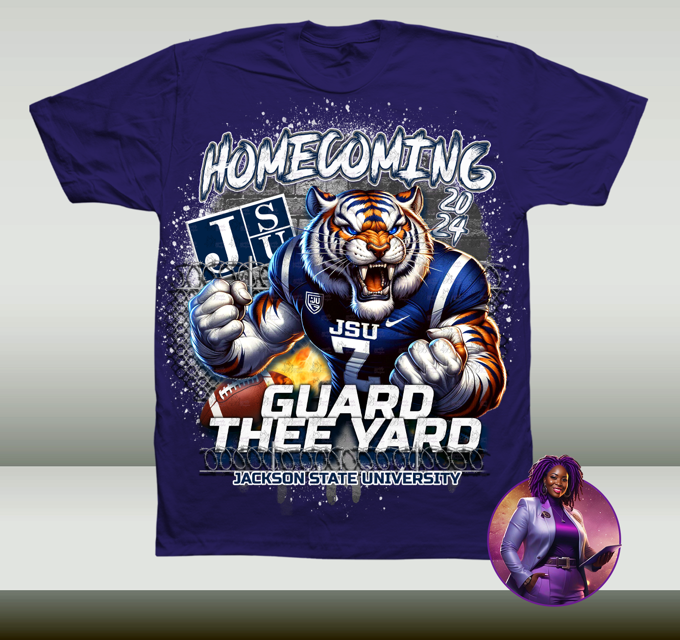 JSU Homecoming 2024 Design