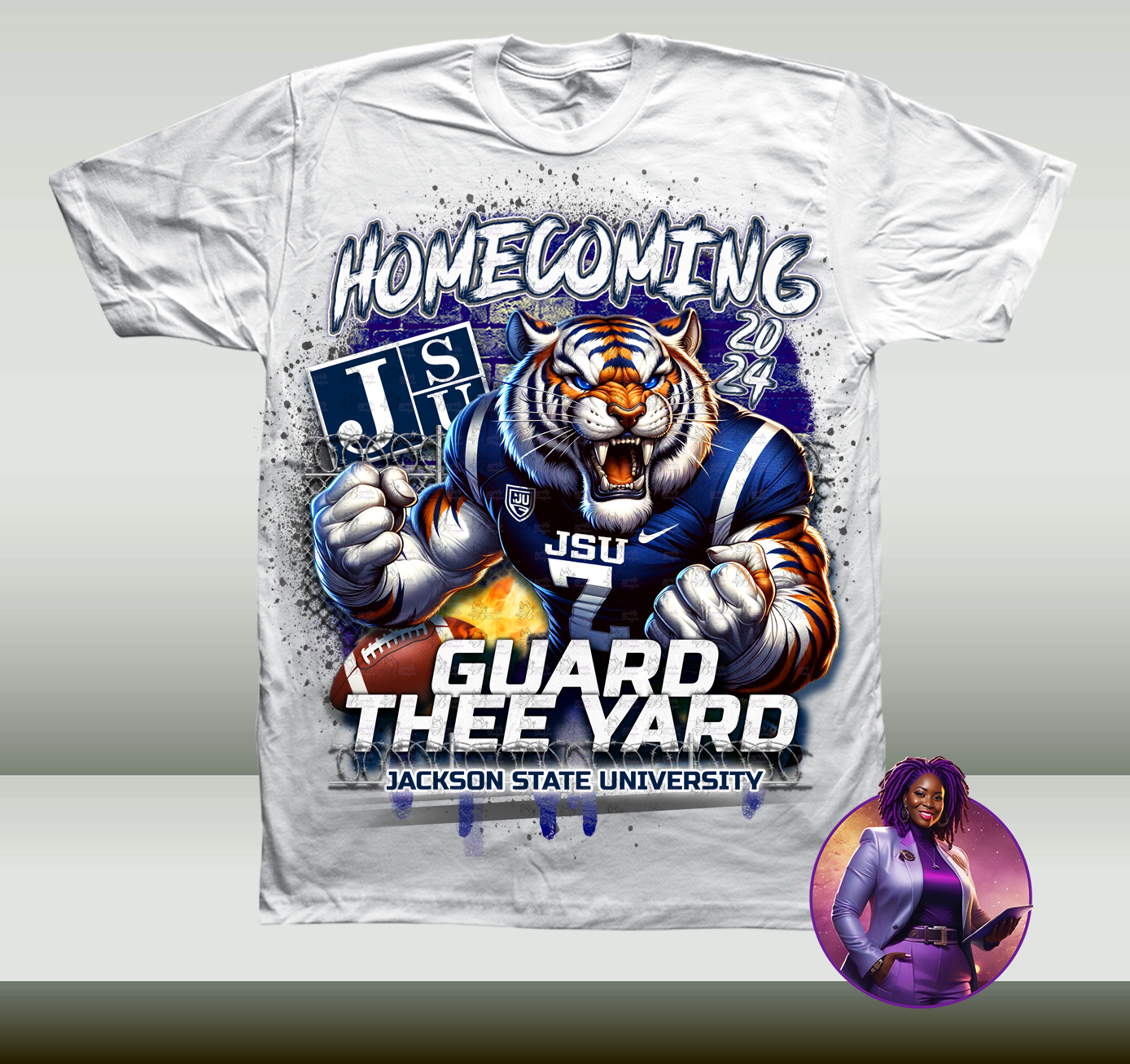 JSU Homecoming 2024 Design