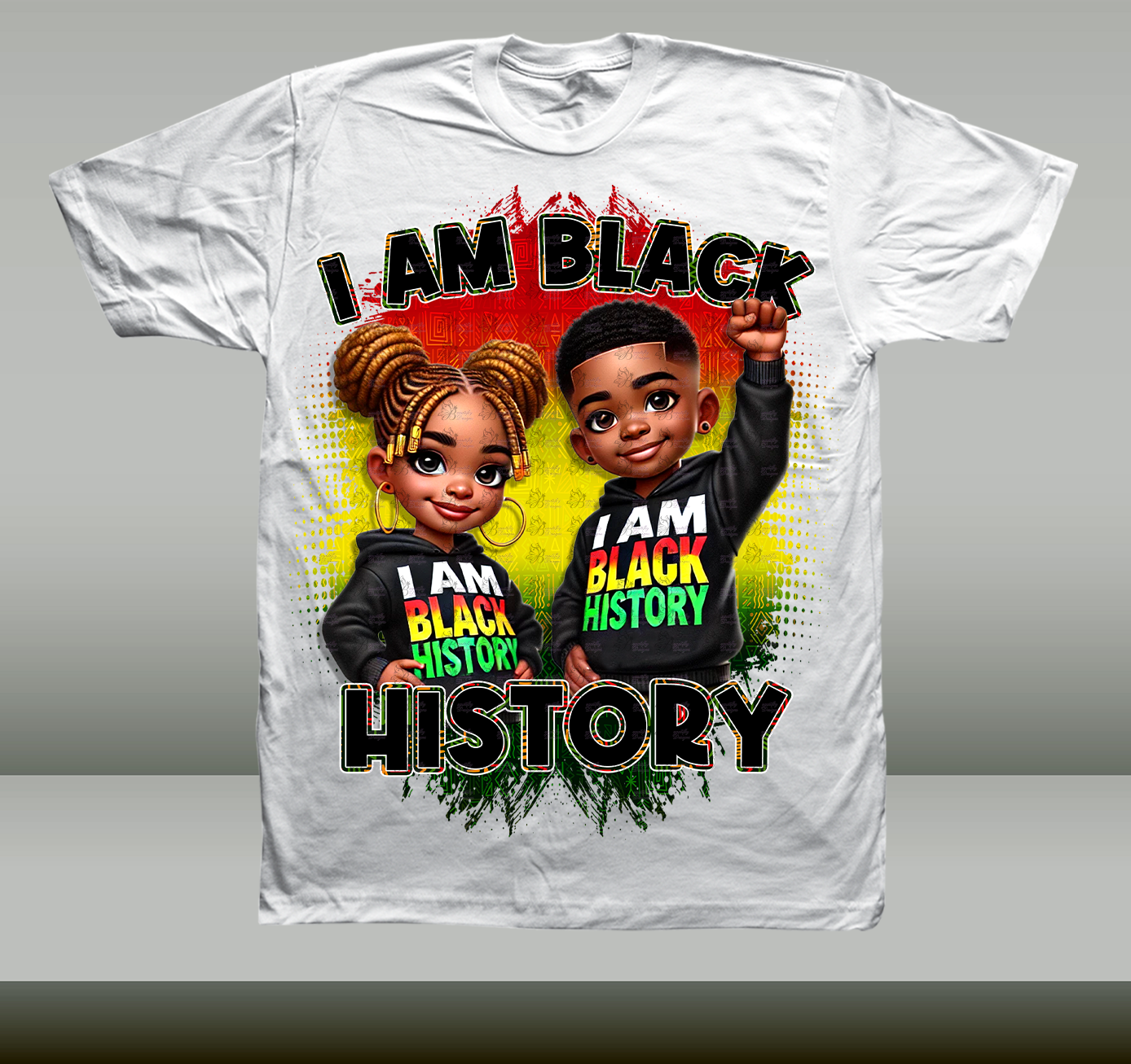 I Am Black History Design - Kids