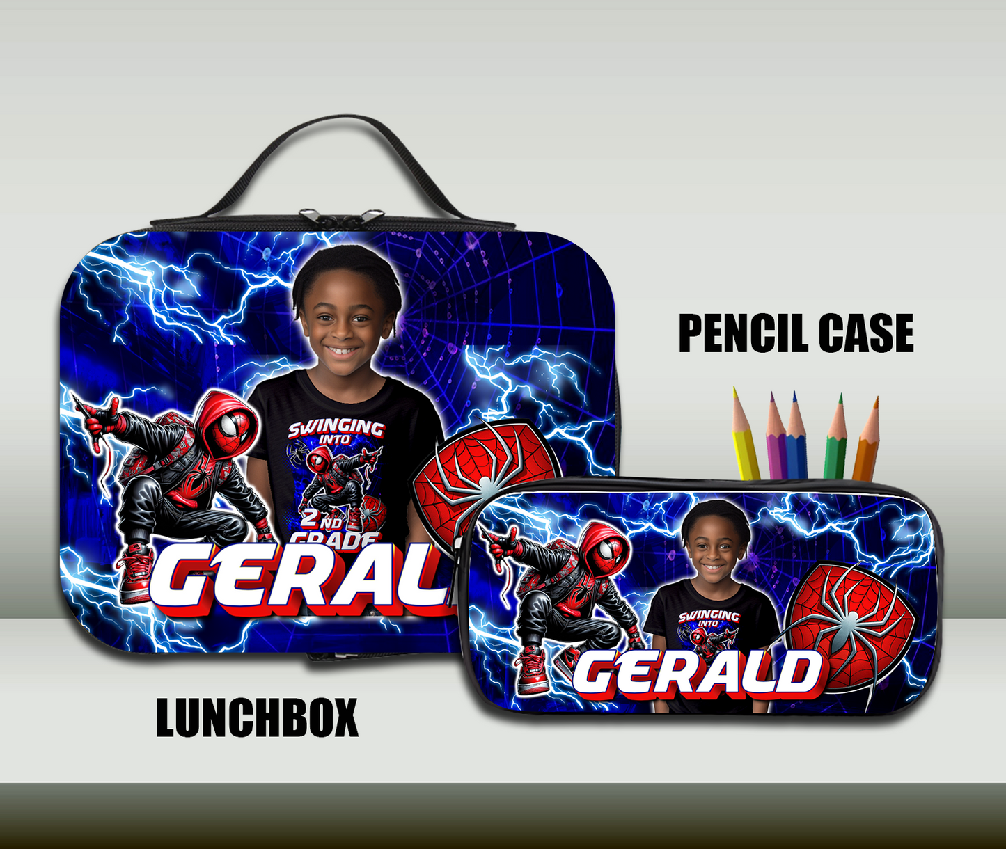 Spiderman School Design Pack