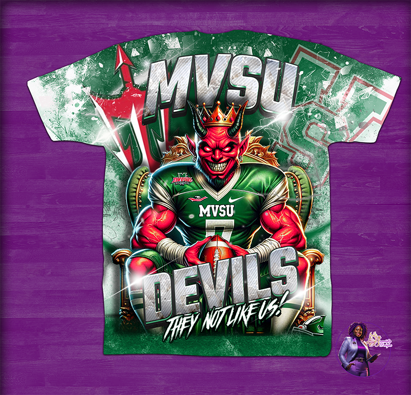 They Not Like Us - HBCU - Football Royalty - 3D - All Over File