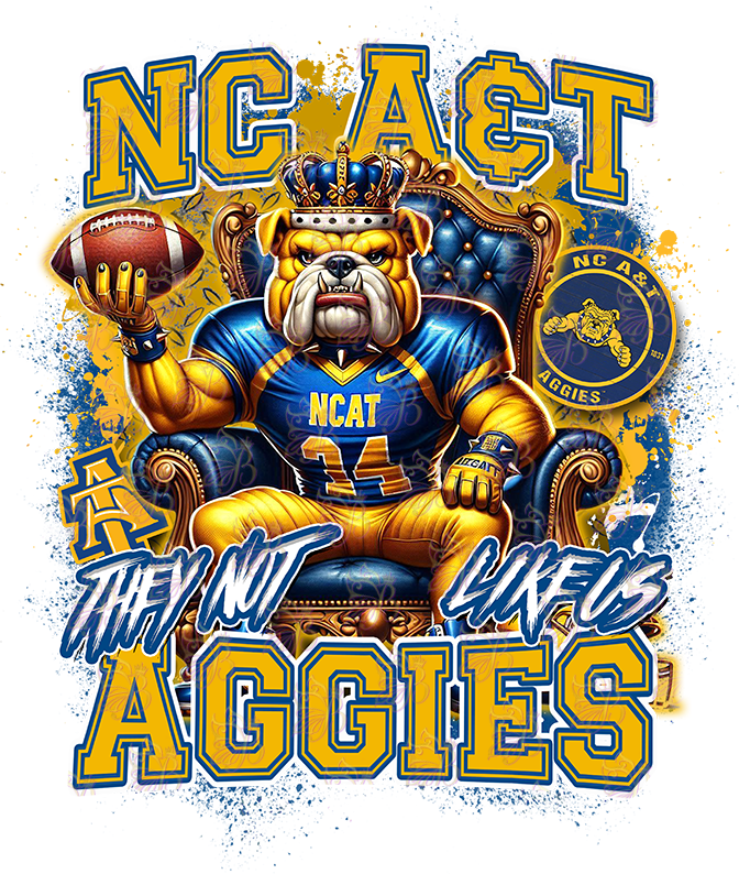 They Not Like Us - HBCU - Football Royalty - NC A&T