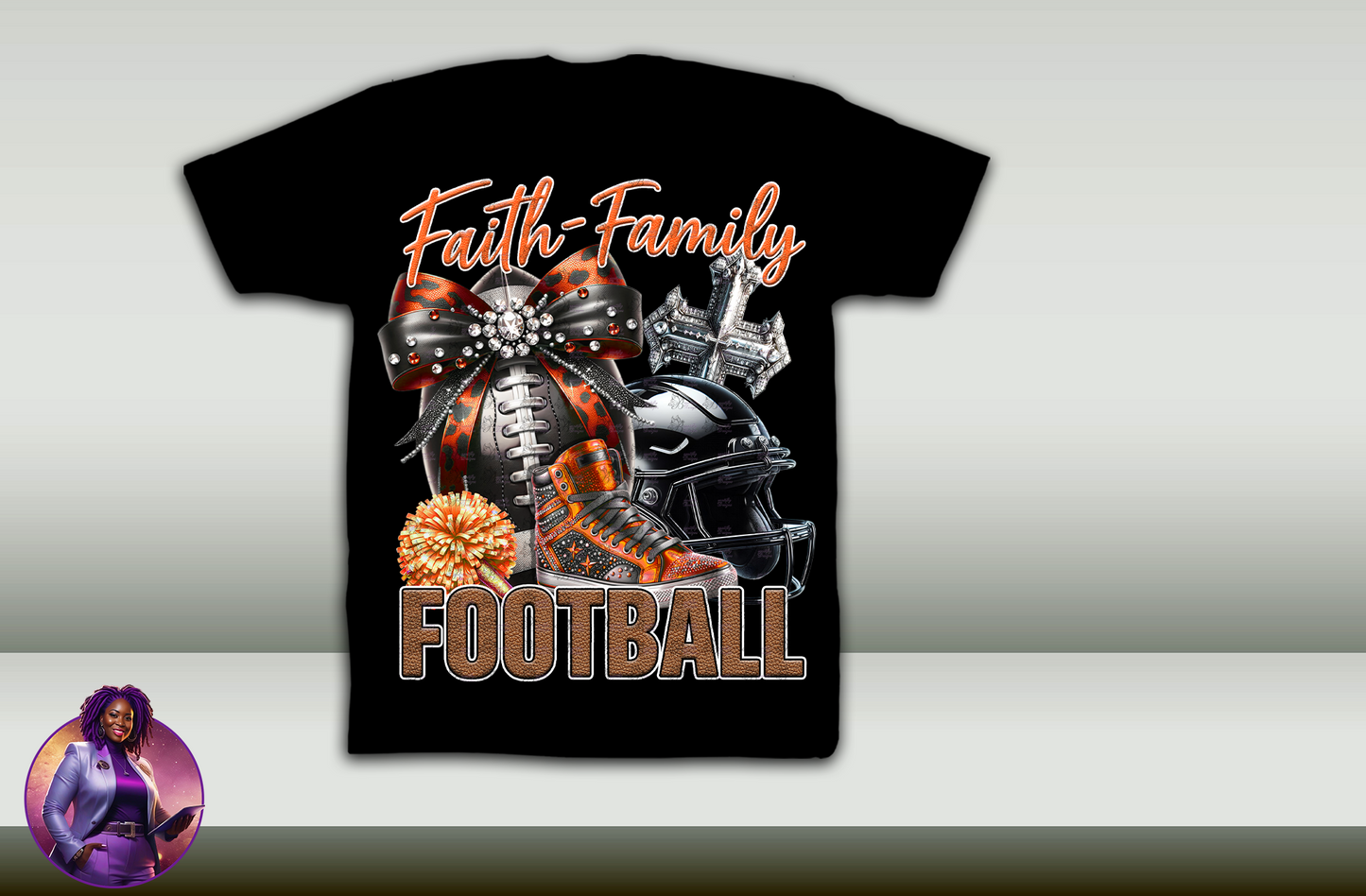 Faith and Football Design - Colors