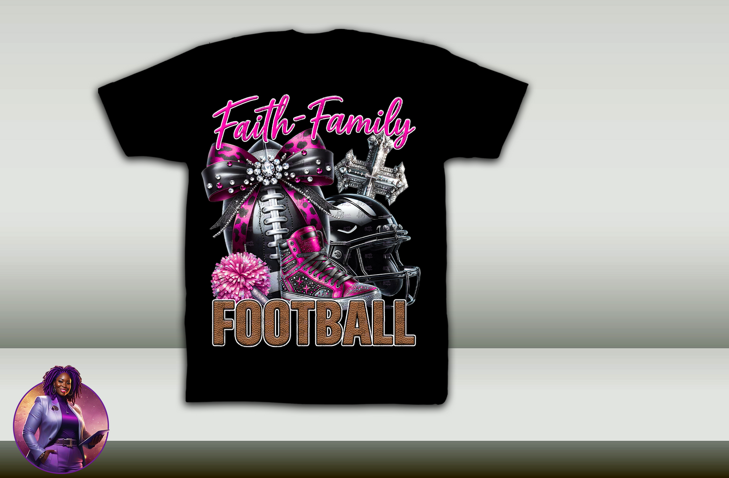 Faith and Football Design - Colors