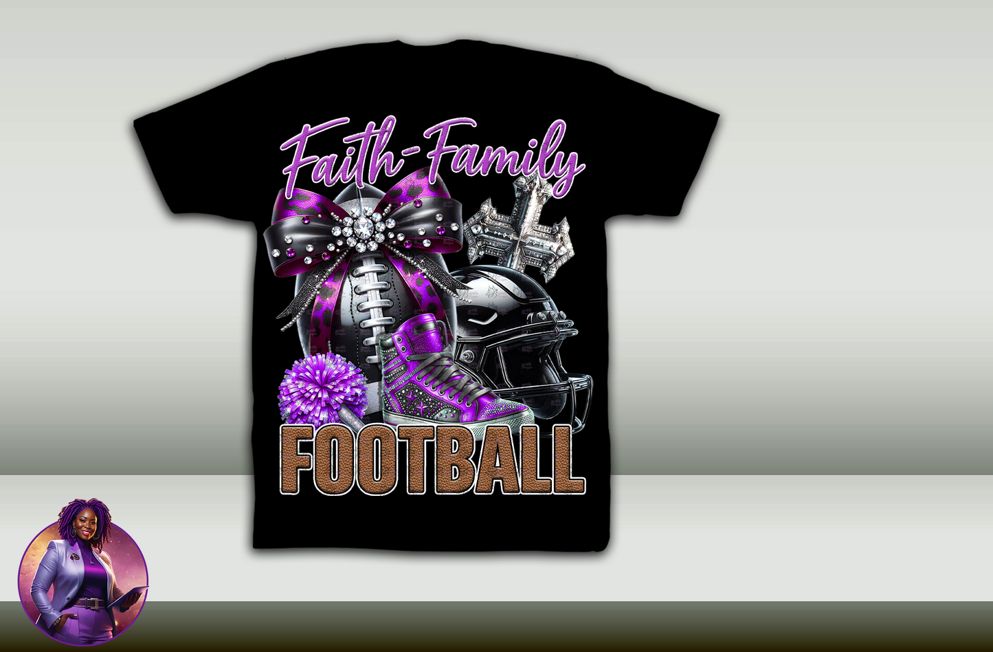 Faith and Football Design - Colors