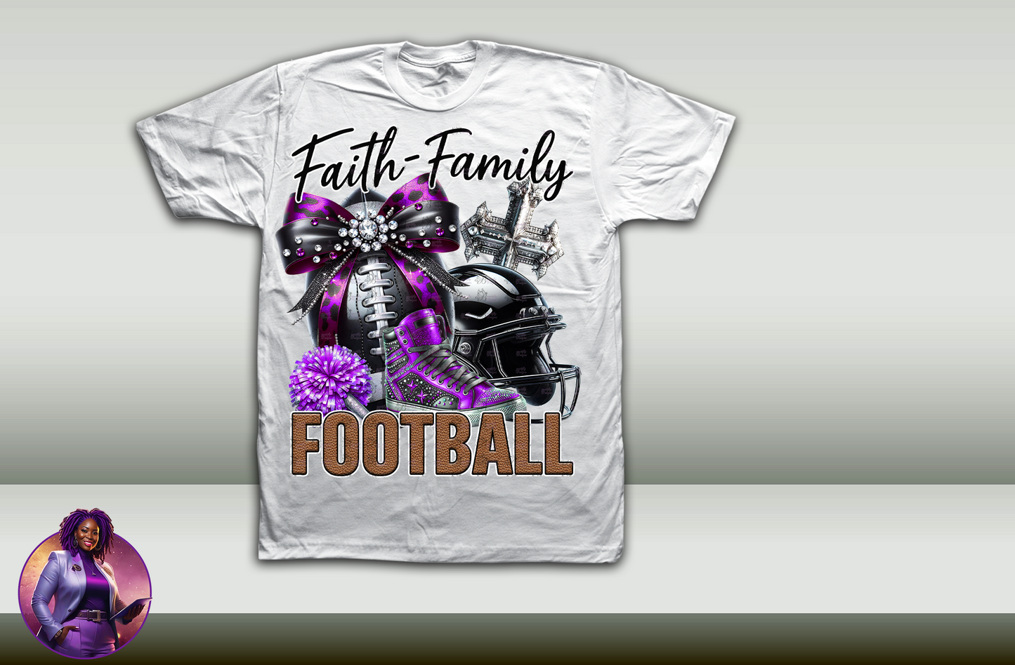 Faith and Football Design - Colors