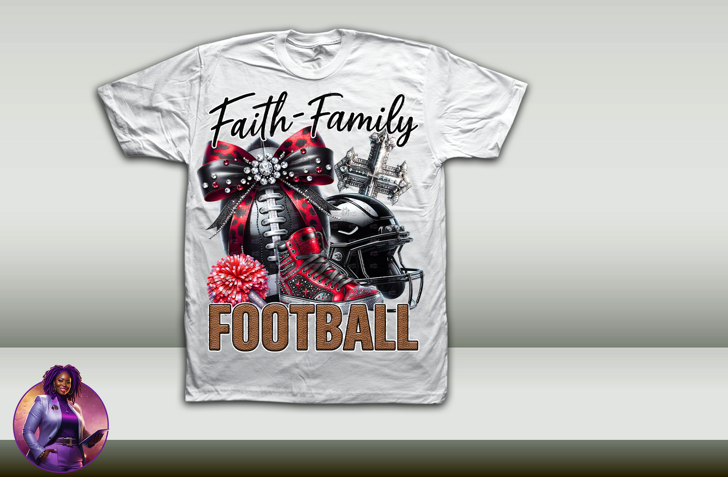Faith and Football Design - Colors