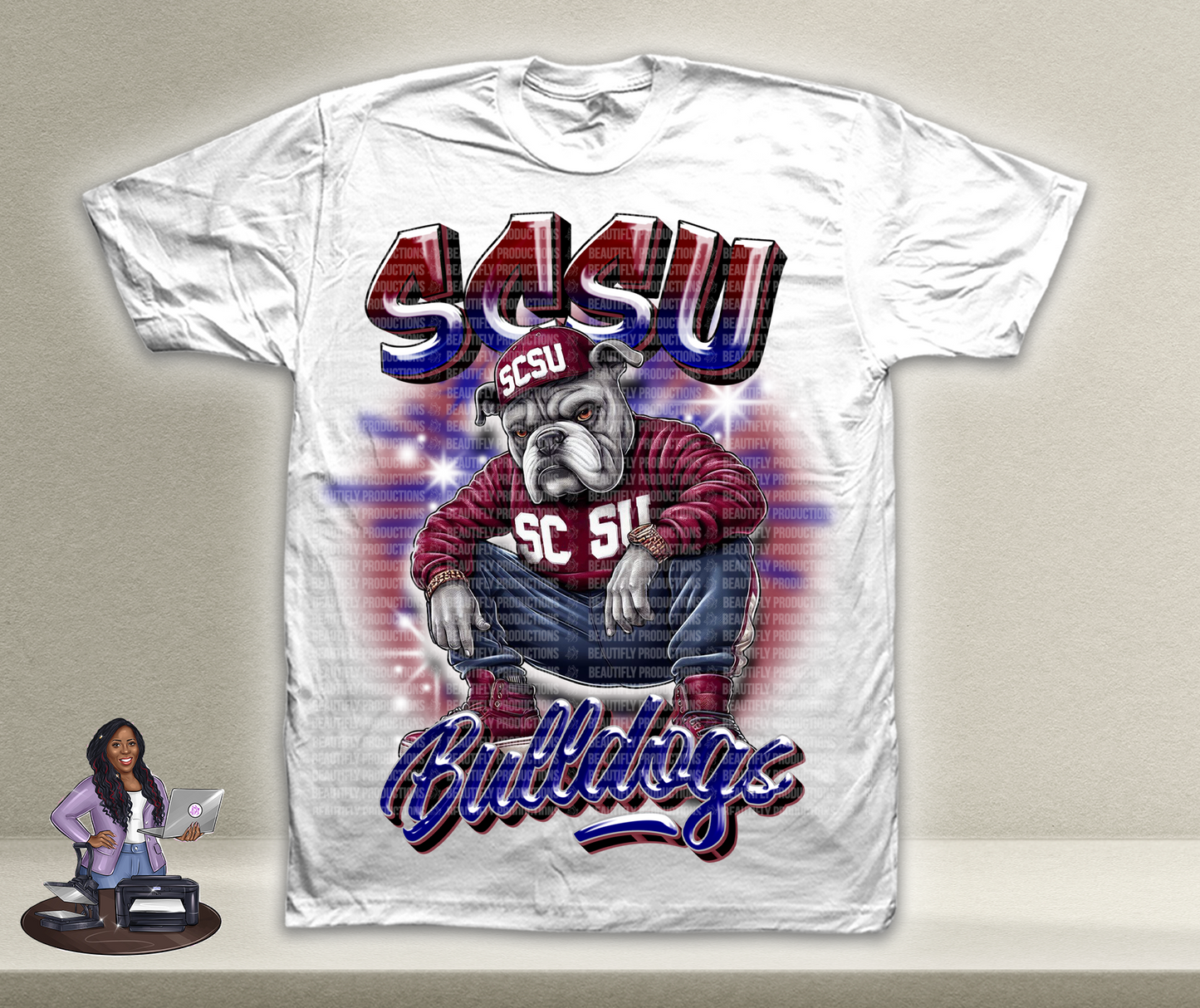 SCSU Grafitti Design