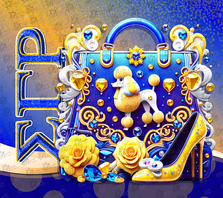 Sigma Gamma Rho Sorority Tumbler Wrap