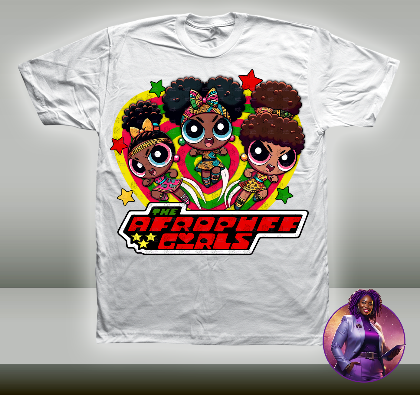 Afropuff Girls Design