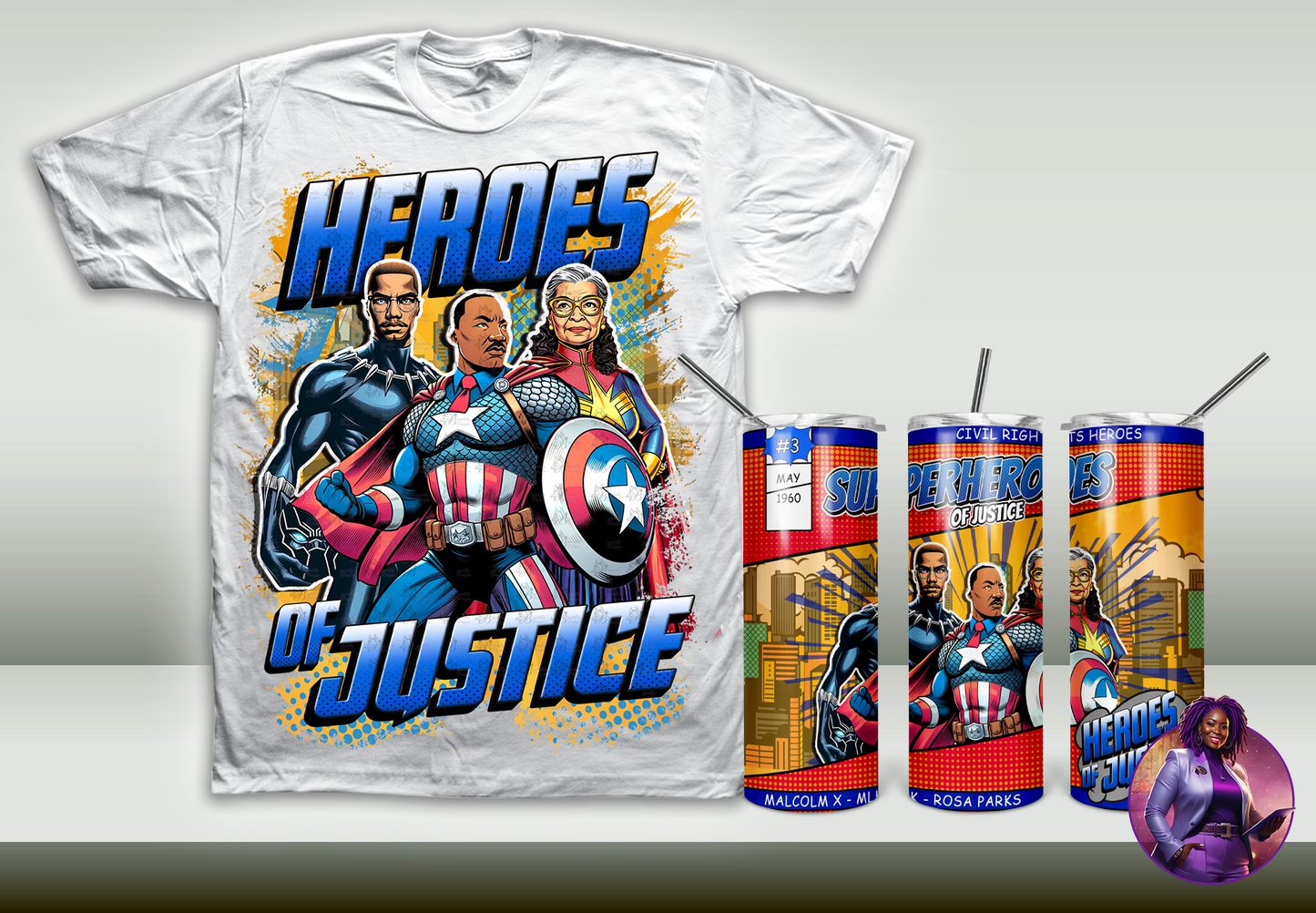 Heroes of Justice Design