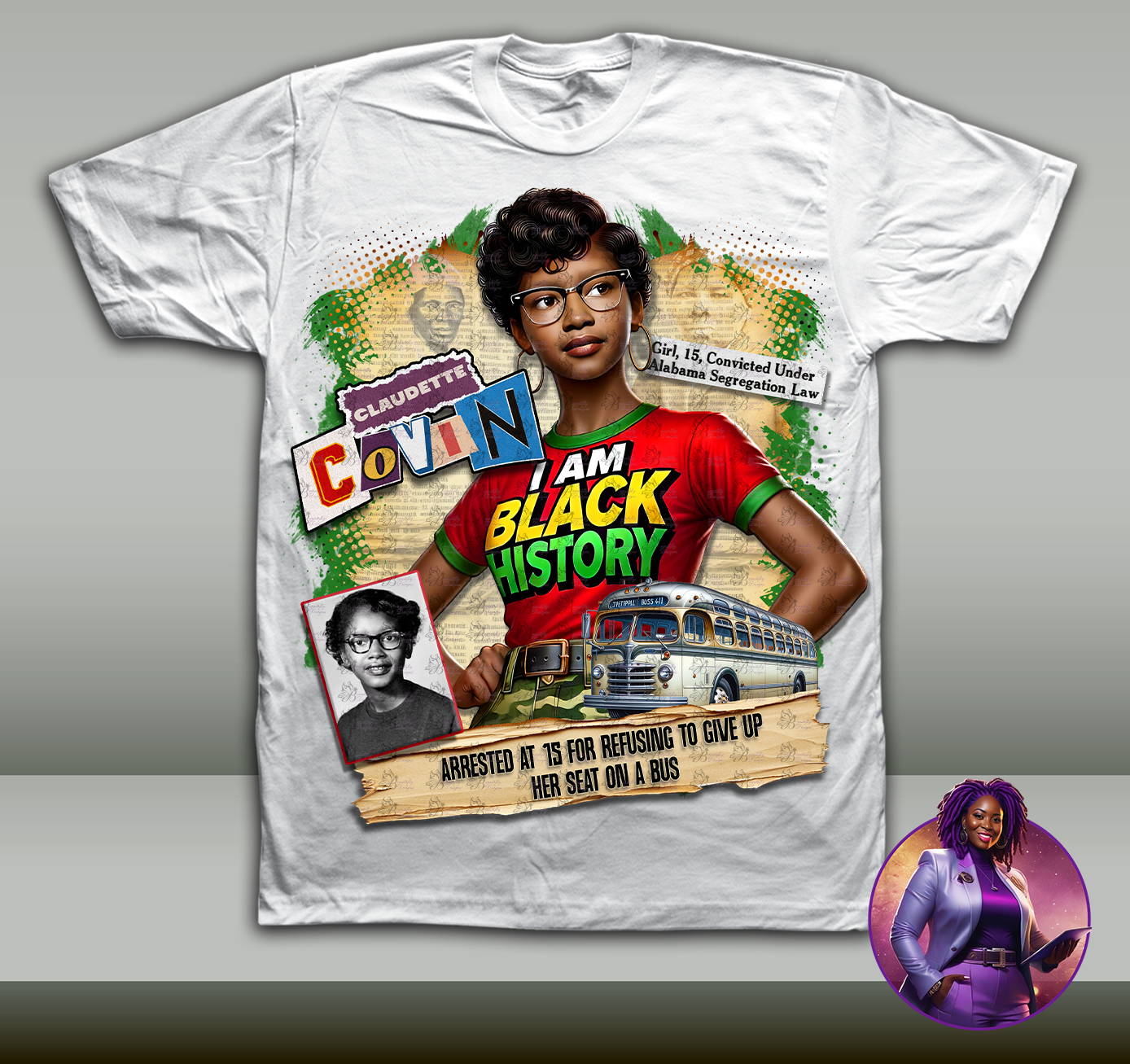 Colvin tribute design