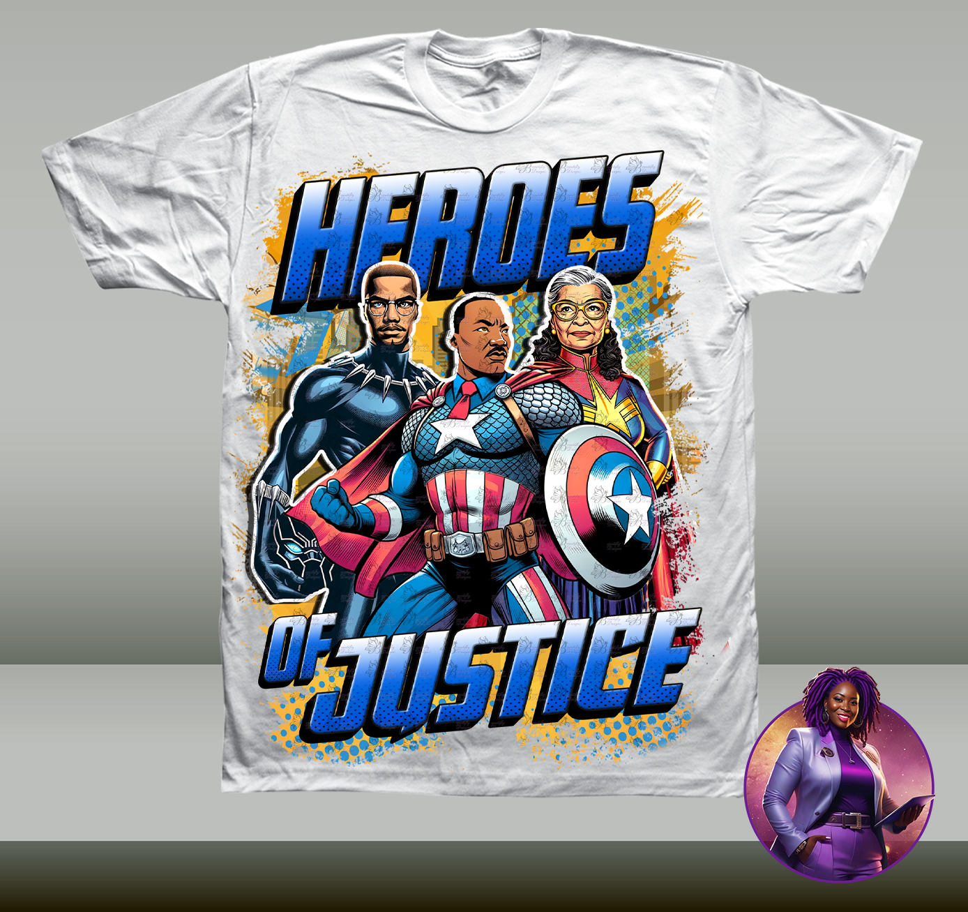 Heroes of Justice Design