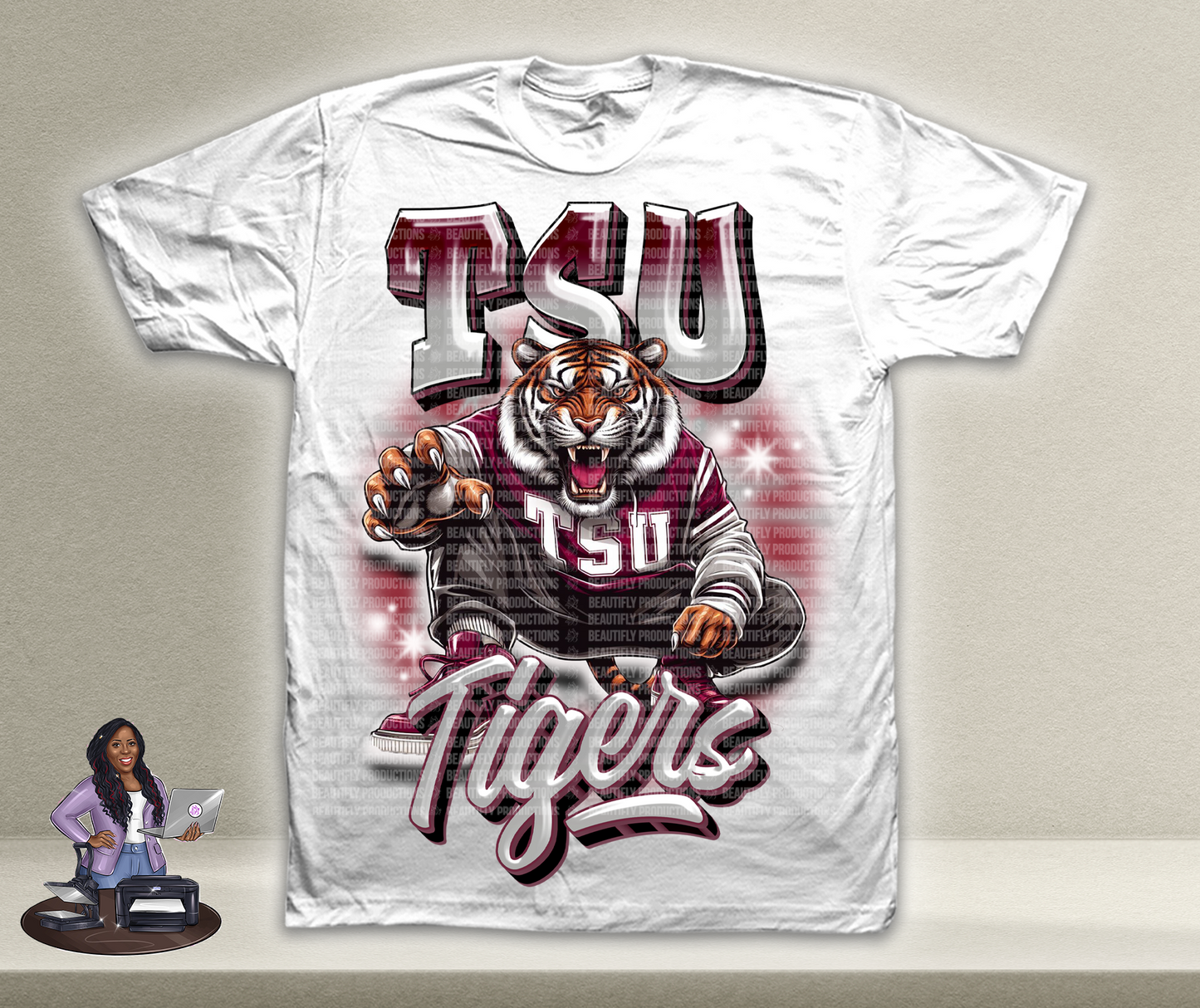 Texas Southern Grafitti Design