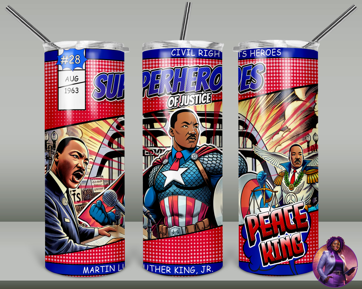 Heroes of Justice Design - MLK