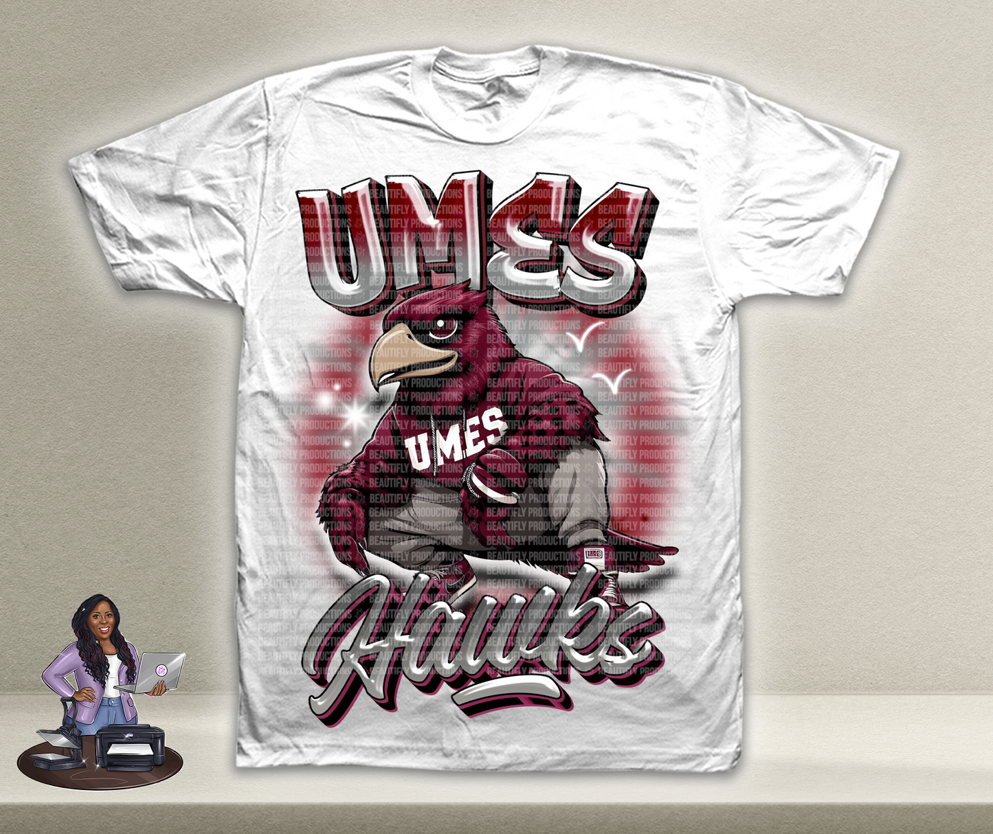 UMES State Grafitti Design