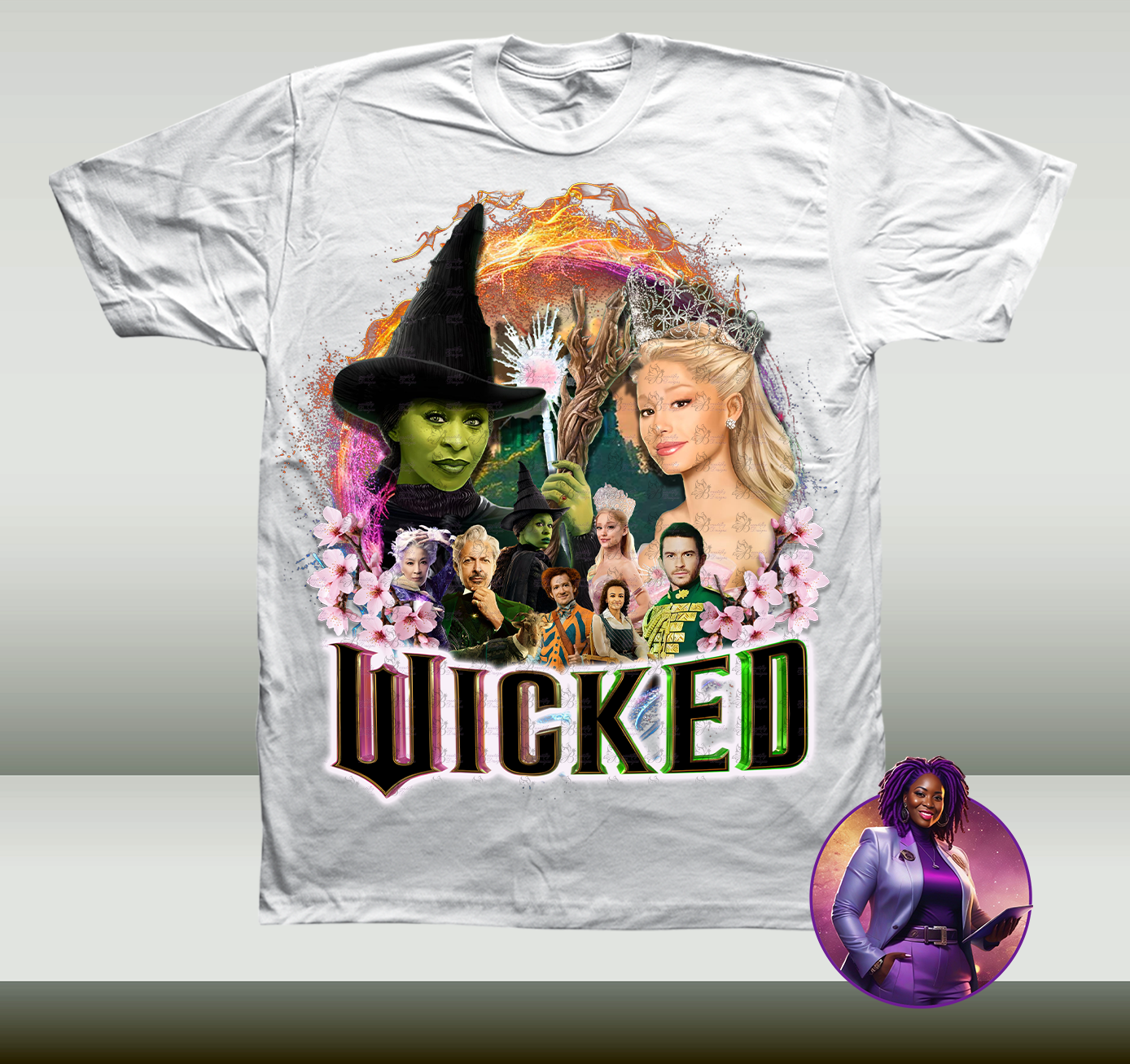 Wicked T Shirt design