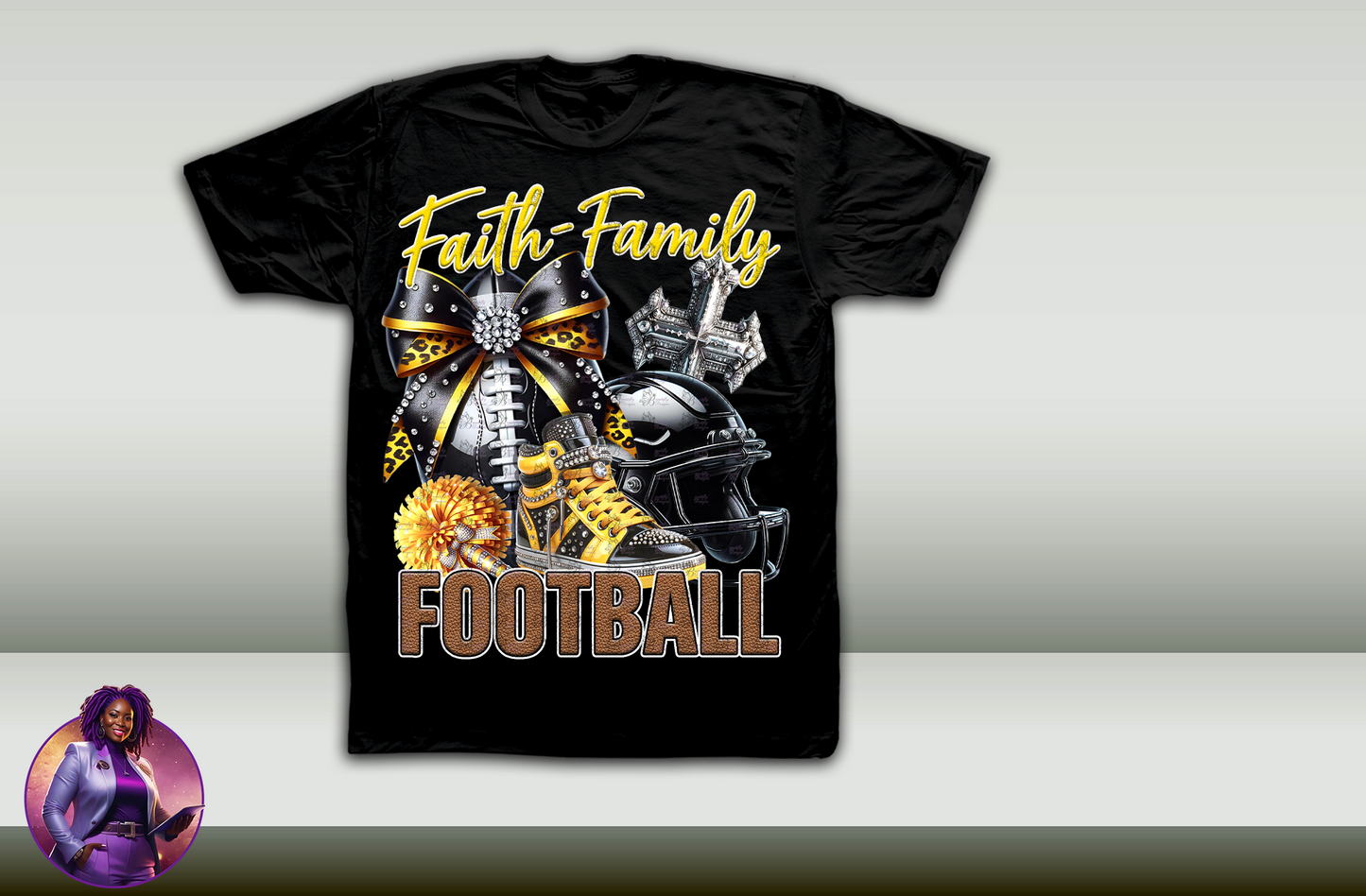 Faith and Football Design - Colors