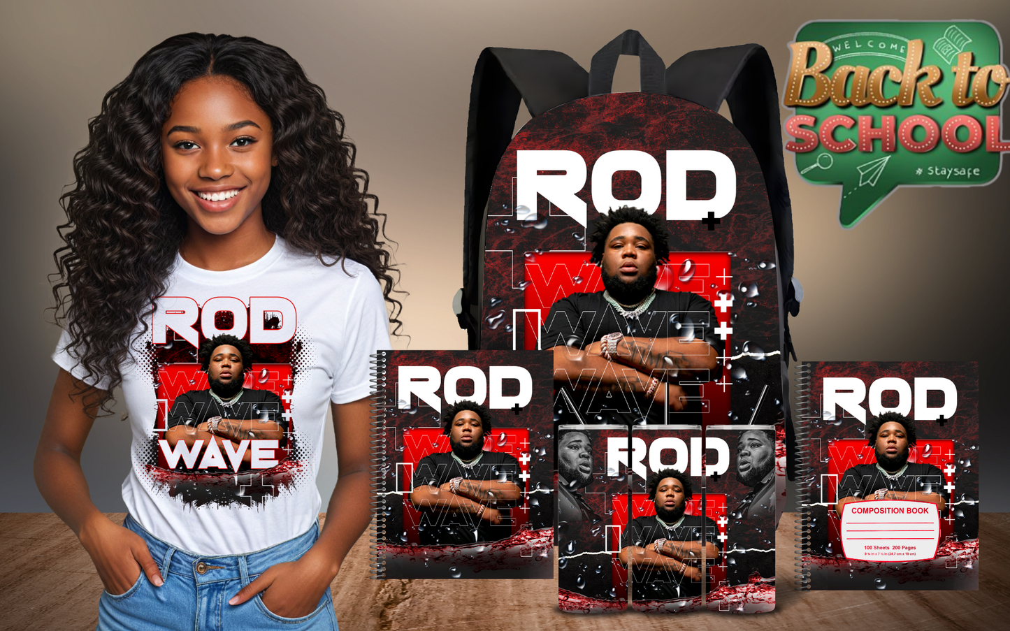 Rod Wave BTS Bundle