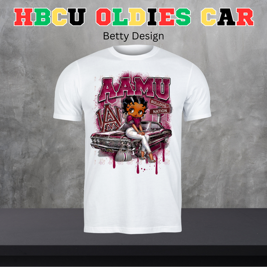 HBCU Oldies Car Design - Betty Version