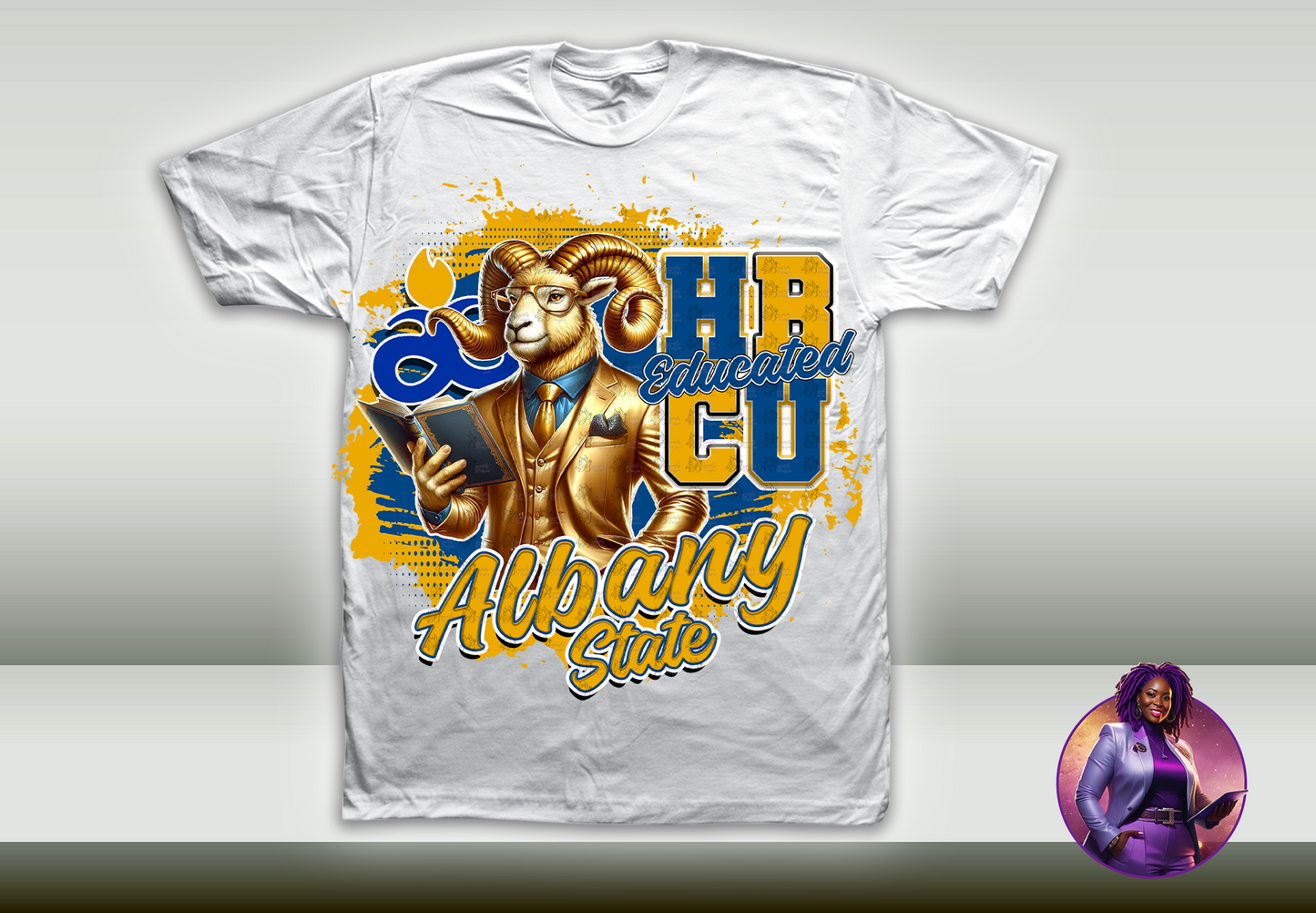 HBCU Educated Mascot Design