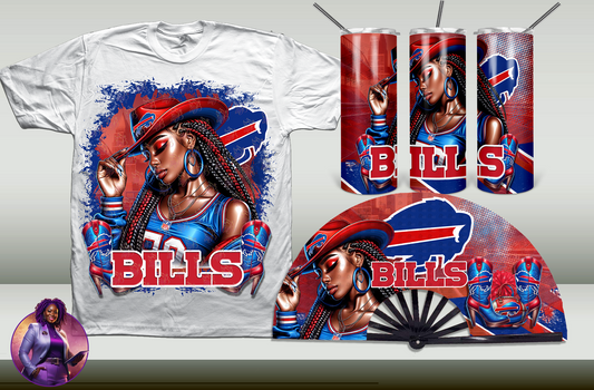 Football Cowgirl - Bills