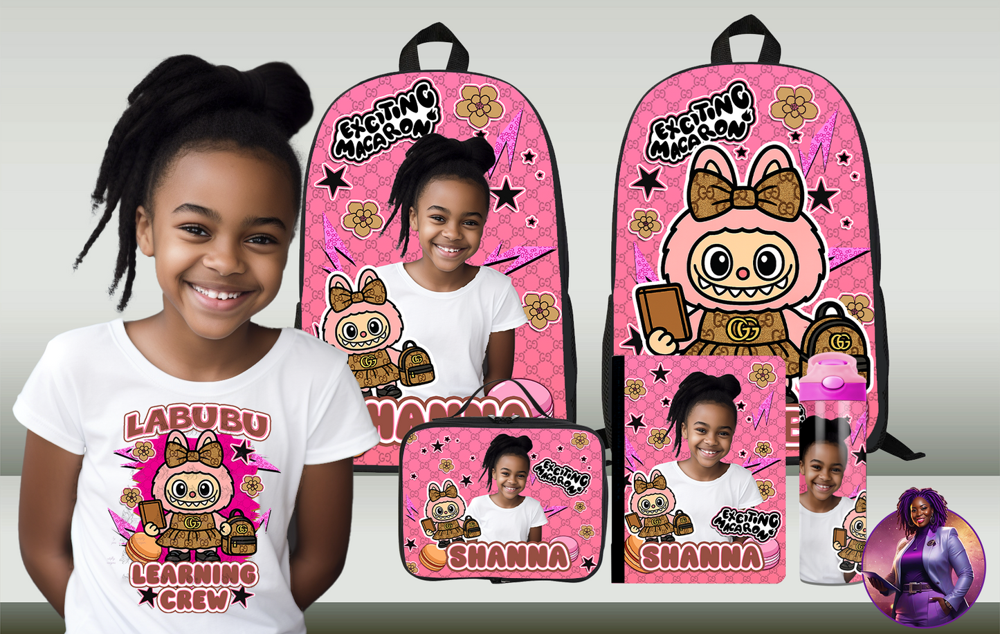 Labubu School Design Pack