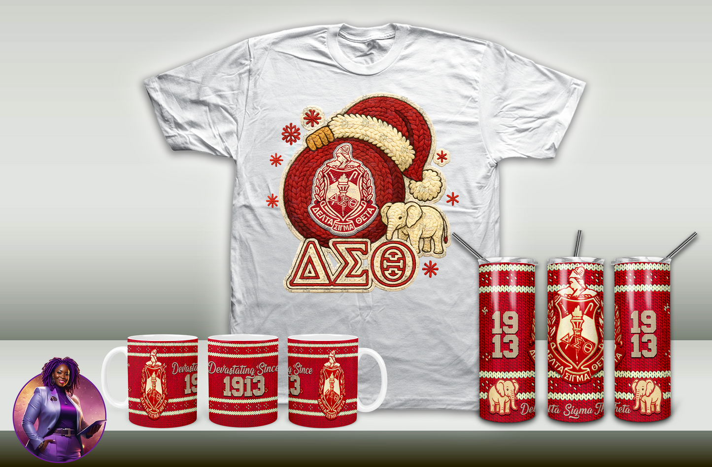 Sorority Sweater Design Bundle