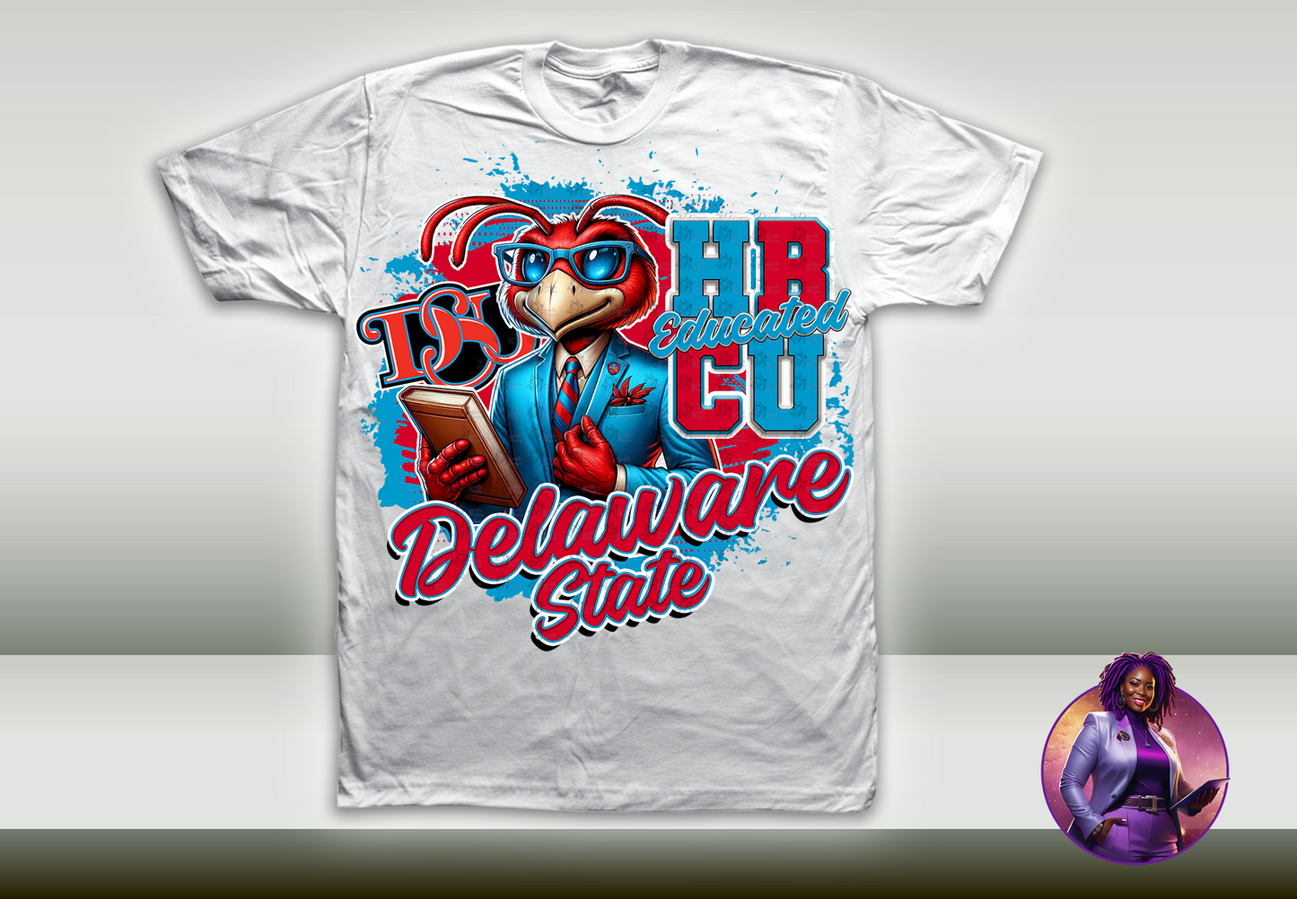 HBCU Educated Mascot Design
